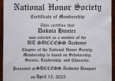 DAKOTA HONOR SOC